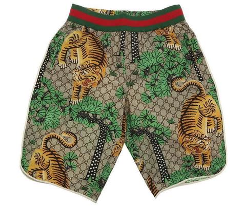 gucci tiger swim trunks|Gucci swim trunks cheap.